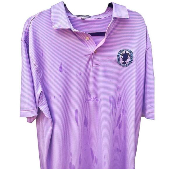 Men’s Peter Millar Solid Performance Ruby Hill Polo Size XL - Picture 2 of 5